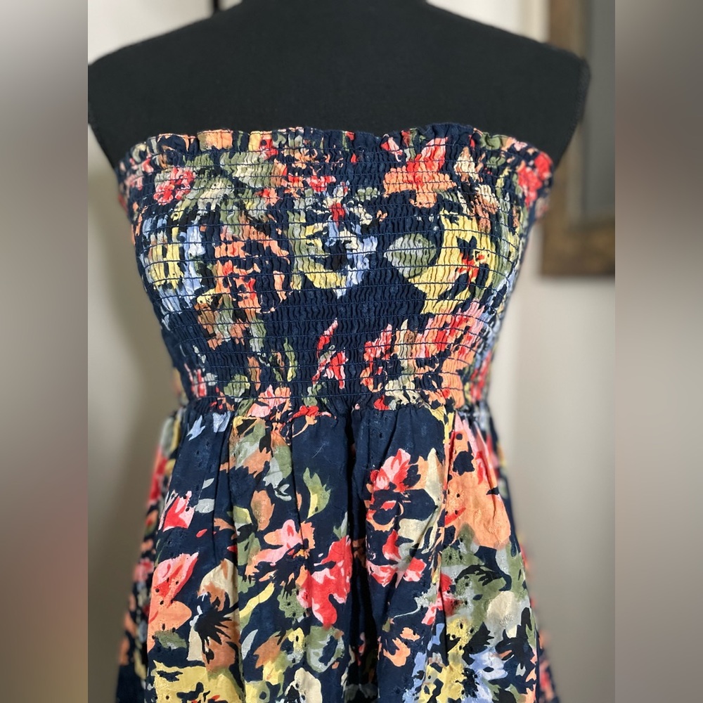 Mini floral dress